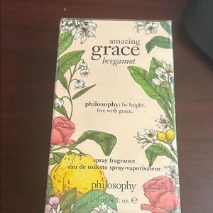 Philosophy Amazing Grace Bergamot Fragrance with Floral Design